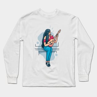 music is everything in life Long Sleeve T-Shirt